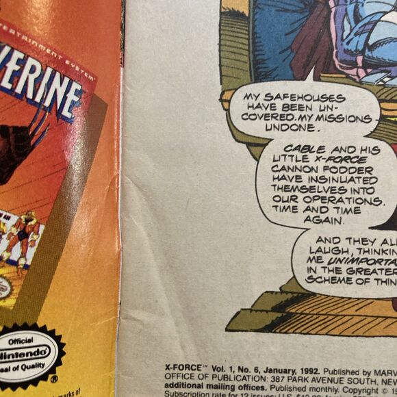 X-Force: Flashback No. -1, Annual No. 3, No. 6, 18 & 28. (Marvel Comics 1992-97) - Picture 11 of 16